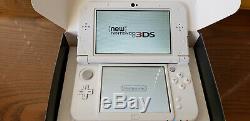 Nintendo New 3DS XL Pearl White Special Edition 128GB SD Card