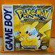 Nintendo Pokemon Game Boy Yellow Version Pikachu Special Edition Sealed Box WOW