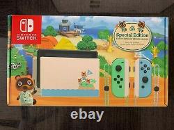 Nintendo Switch Console Animal Crossing New Horizons Special Edition New