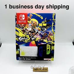 Nintendo Switch OLED Model Splatoon 3 Special Edition Console Japan Brand NEW