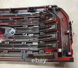 OEM 15-17 F150 Lariat withCAMERA Special Edition Red Accent Grille Ford Grill Gray