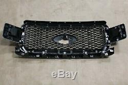 OEM Ford 18-20 F150 Lariat SPECIAL EDITION Honeycomb Grille Painted Ingot Silver