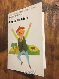 One, Two, Three and Away! Roger Red-hat (A) to Mrs Blue-hat (P) 1,2,3 and Away