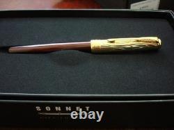 Parker Sonnet Special Edition Fountain Pen Terracotta /Gold 18Kt Gold New In Box