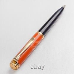 Pelikan Souveran K800 Burnt Orange Ballpoint Pen Special Edition NEW
