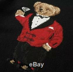 Polo Ralph Lauren Bear Sweater Red Jacket Martini Special Edition 2XL XXL