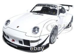 Porsche Rwb 993 White With Gun Gray Wheels 1/18 Model Car By Autoart 78150