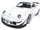 Porsche Rwb 993 White With Gun Gray Wheels 1/18 Model Car By Autoart 78150