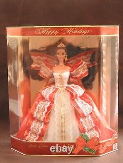 RARE 1997 Collectible Holiday Barbie Doll Happy Holidays Special Edition NRFB