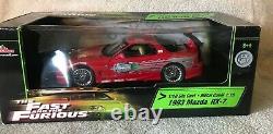 Racing Champions Fast And The Furious 1993 Mazda RX-7 118 Scale Diecast VHTF
