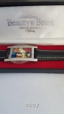 Rare NEW Disney Beauty and The Beast Special Edition Watch, New Battery