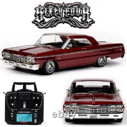 Redcat RER13525 SixtyFour 1964 Chevrolet Impala SS Hopping Lowrider RTR Red Car