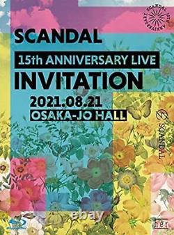 SCANDAL 15th ANNIVERSARY LIVE INVITATION Limited Edition Blu-ray F/S withTracking#