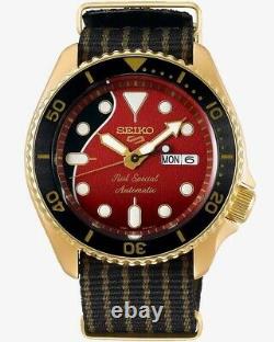 SEIKO SRPH80K1 Limited Edition Brian May Red Special II Seiko 5 Automatic Watch