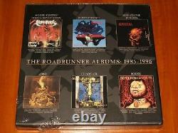 SEPULTURA THE ROADRUNNER ALBUMS 1985-1996 LTD BOX 6x LP COLORED VINYL SET EU New
