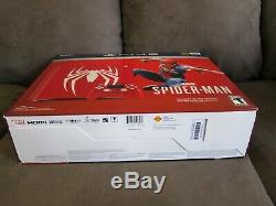 SONY PLAYSTATION 4 PS4 PRO 1TB SPIDER-MAN LIMITED EDITION RED CONSOLE With EXTRA
