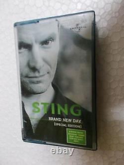 STING BRAND NEW DAY SPECIAL EDITION RARE orig CASSETTE TAPE INDIA 2001