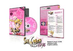 Sailor Moon DVD Ultimate Complete Uncut TV Series English+Japanese (50-Disc Set)