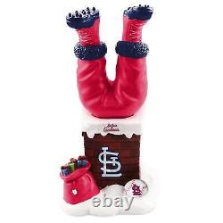 Santa Claus St. Louis Cardinals Special Edition Chimney Legs Bobblehead MLB