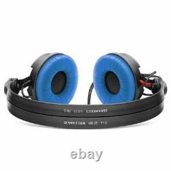 Sennheiser HD25 Blue Limited Edition Headphones Split Headband +Extra Black Pad