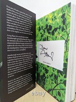 Signed-Special Edition-The Living Planet by David Attenborough-New