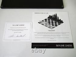 Skyline Chess Set Special Edition London Vs New York Wooden Board