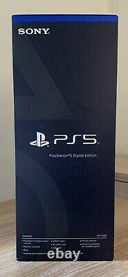 Sony PlayStation (PS5) Digital Edition. New & Sealed. Royal Mail Special