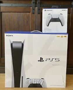 Sony Playstation 5 (PS5) & Extra Controller Bundle Disc Edition Console