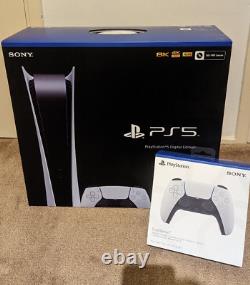 Sony Playstation 5 (ps5) Console Digital Edition Bundle With Extra Controller