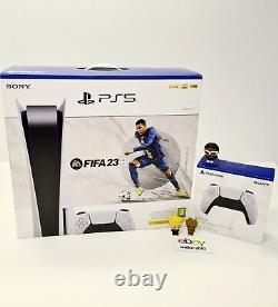 Sony Playstation PS5 Disc Edition + Fifa 23 NEW SEALED + extra controller FREE