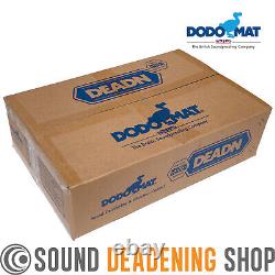 Sound Deadening Dodo Mat DEADN Hex 50 Sheets 50sq. Ft Special Edition Aluminium
