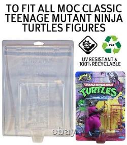 Special Edition 10 Pack of Protective Cases For MOC 88-90 TMNT Figures AFTTMNT