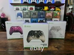 Special Edition Xbox One Phantom Black Wireless Controller Factory Sealed