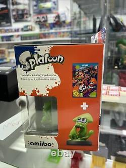 Splatoon Special Edition Box Game Amiibo Inkling Squid Bundle Nintendo Wii U NEW
