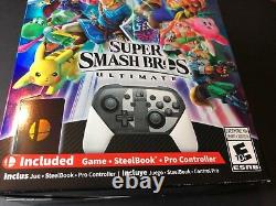 Super Smash Bros Ultimate Limited Special Edition Box (Nintendo Switch) NEW