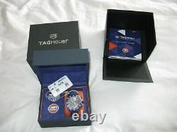 TAG HEUER FORMULA 1 GULF SPECIAL EDITION CAZ101N. FC8243 43mm New Mint Condition