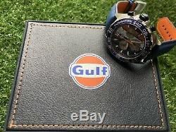 TAG Heuer Formula 1 Gulf Special Edition 43mm Mens Watch CAZ101N