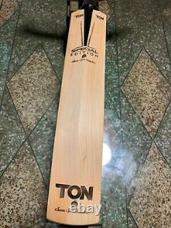 TON Special Edition Cricket Bat 100% Grade 1 English Willow 9 Genuine Grains
