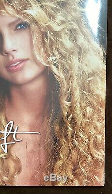 Taylor Swift Crystal Clear & Turquoise Colored Vinyl 2 LP Record Store Day Rare