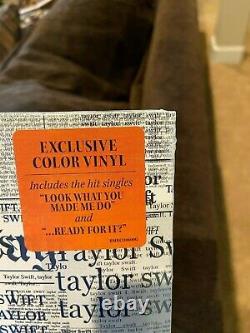 Taylor Swift Reputation (Translucent Orange Vinyl) Sealed, Sold Out