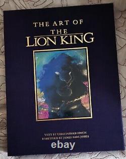 The Art Of The Lion King Special Edition Hardcover (1995) 0184/3500 SIGNED New