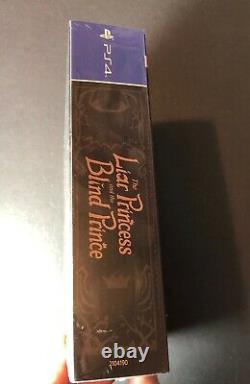 The Liar Princess and the Blind Prince Limited Edition StoryBook (PS4) NEW