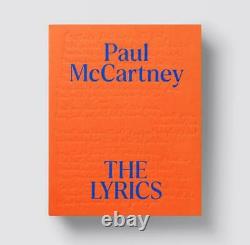 The Lyrics 1956 to the Present SIGNED by Paul McCartney Limited Edition Rare
