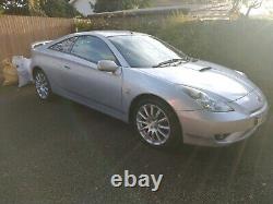 Toyota Celica 2004 Silver Special RED Edition One owner from new, FSH