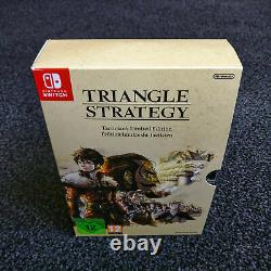 Triangle Strategy Tactician's Limited Edition For Switch? IN HAND TO SHIP