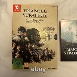Triangle Strategy Tactician's Limited Edition Nintendo Switch New And Sealed Uk