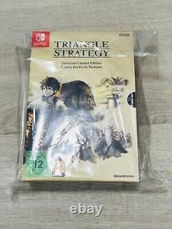 Triangle Strategy Tacticians Limited Edition Nintendo Switch New & Sealed Uk/eu