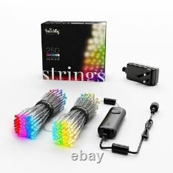 Twinkly Strings Gen 2 SPECIAL EDITION 250 LED Clear Cable Smart Fairy Lights
