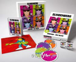 Udo Lindenberg Udopium Das Beste Fanbox 4 CD 2 Likörgläser Kunstdruck signiert