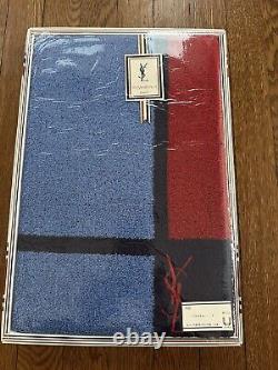 Vintage New Deadstock Yves Saint Laurent Japan Special Edition Red Blue YSL